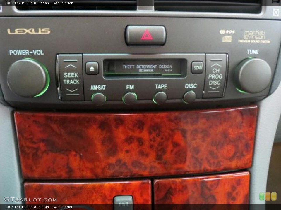Ash Interior Audio System for the 2005 Lexus LS 430 Sedan #74485998