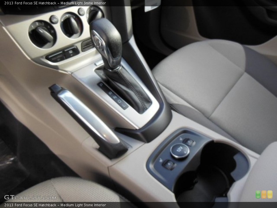 Medium Light Stone Interior Transmission for the 2013 Ford Focus SE Hatchback #74486552