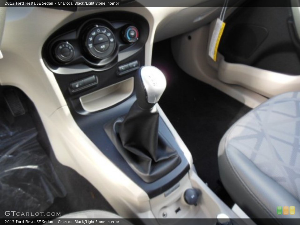 Charcoal Black/Light Stone Interior Transmission for the 2013 Ford Fiesta SE Sedan #74487860