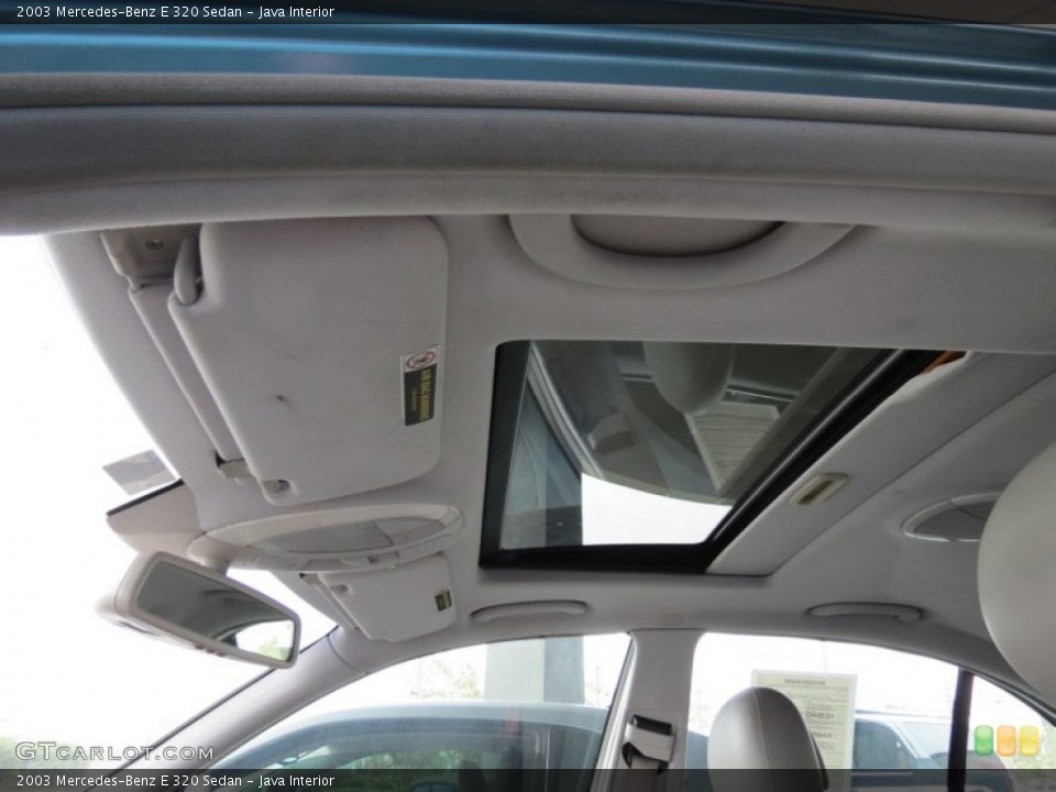 Java Interior Sunroof for the 2003 Mercedes-Benz E 320 Sedan #74488724