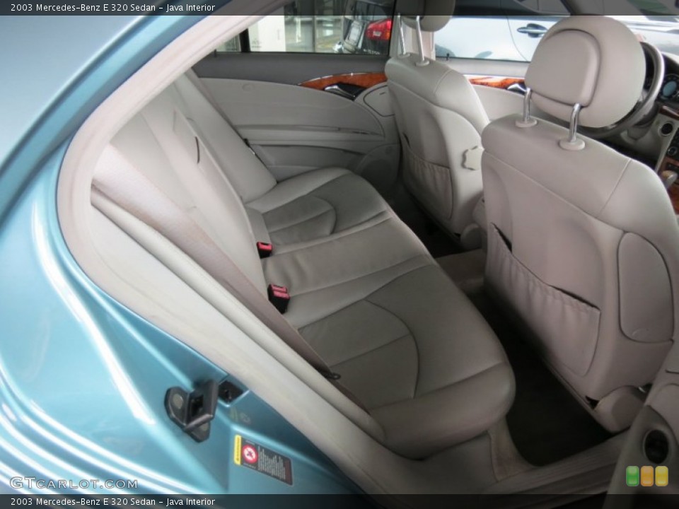 Java Interior Rear Seat for the 2003 Mercedes-Benz E 320 Sedan #74488727