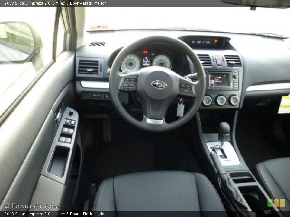 Black Interior Dashboard for the 2013 Subaru Impreza 2.0i Limited 5 Door #74490569