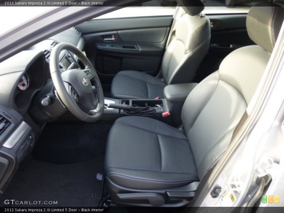 Black Interior Photo for the 2013 Subaru Impreza 2.0i Limited 5 Door #74490584