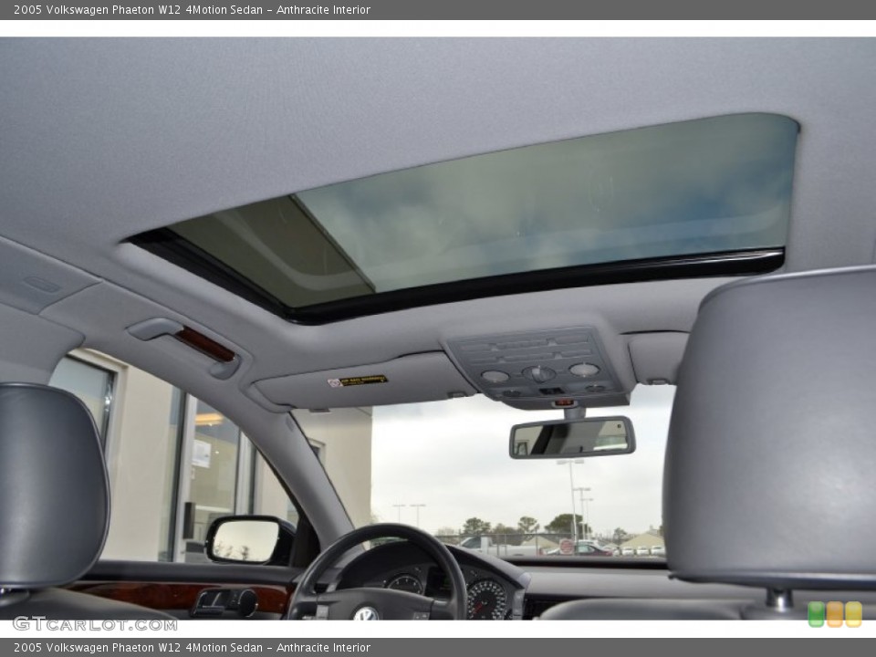 Anthracite Interior Sunroof for the 2005 Volkswagen Phaeton W12 4Motion Sedan #74492269
