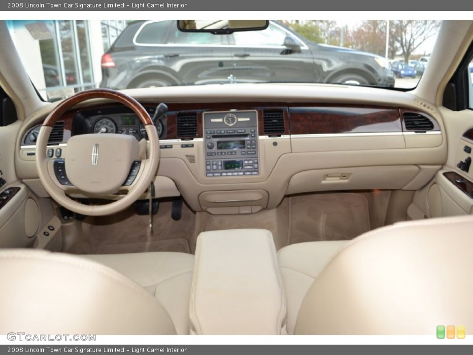 Light Camel Interior Dashboard for the 2008 Lincoln Town Car Signature Limited #74492624