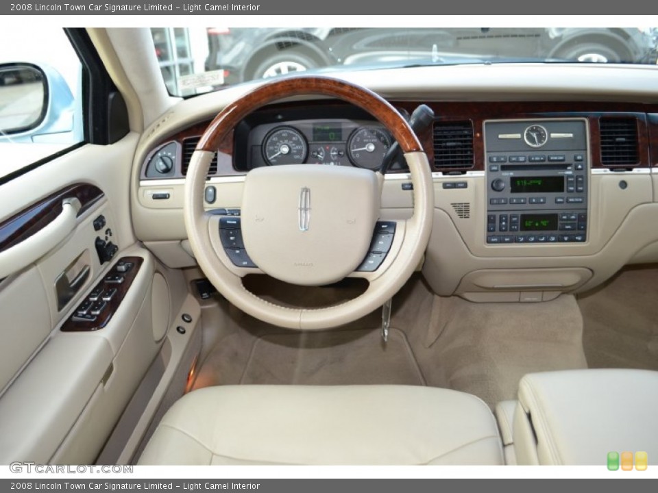 Light Camel Interior Dashboard for the 2008 Lincoln Town Car Signature Limited #74492648