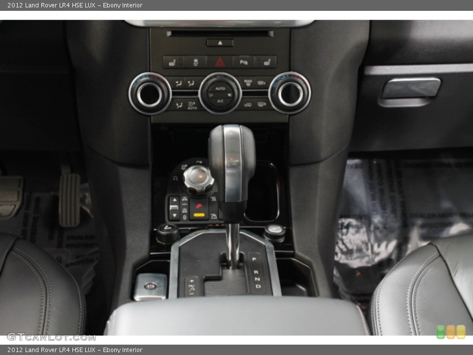 Ebony Interior Transmission for the 2012 Land Rover LR4 HSE LUX #74493711