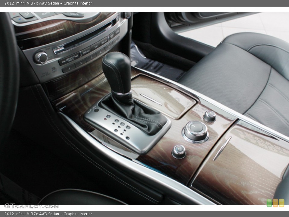 Graphite Interior Transmission for the 2012 Infiniti M 37x AWD Sedan #74496188