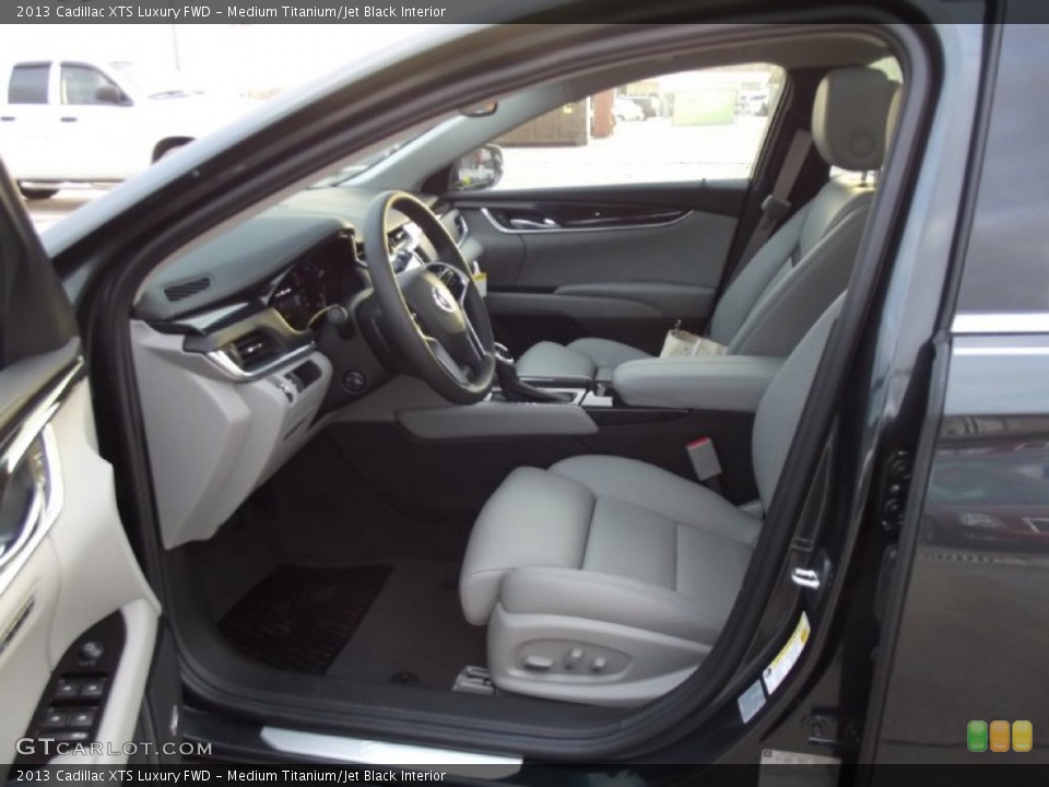 Medium Titanium/Jet Black Interior Front Seat for the 2013 Cadillac XTS Luxury FWD #74499653