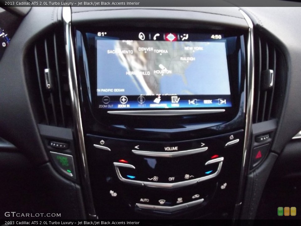 Jet Black/Jet Black Accents Interior Controls for the 2013 Cadillac ATS 2.0L Turbo Luxury #74500241