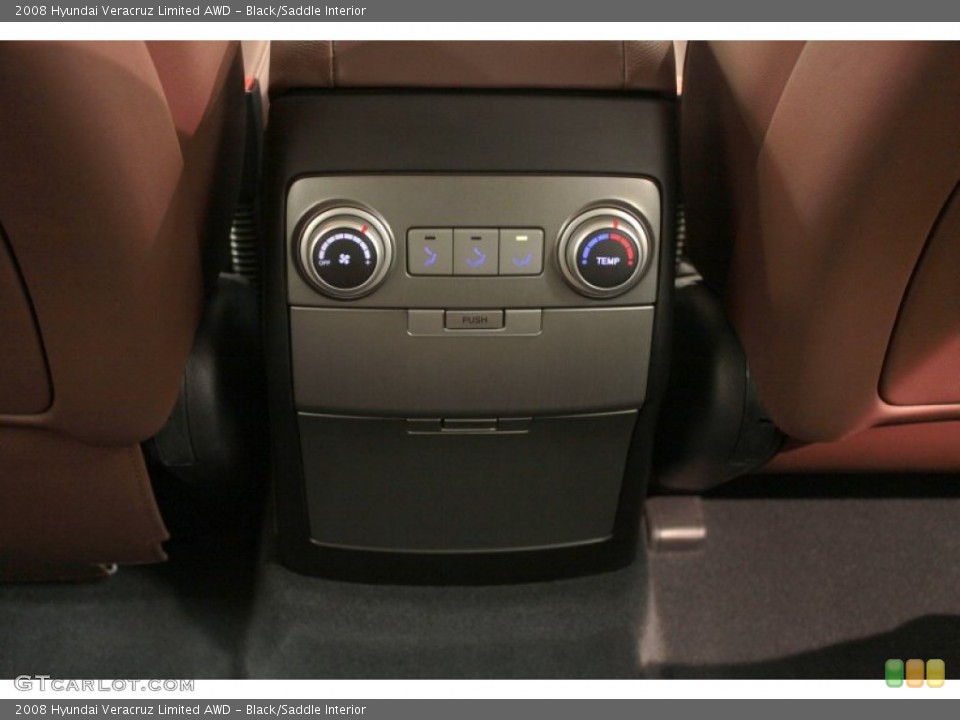Black/Saddle Interior Controls for the 2008 Hyundai Veracruz Limited AWD #74500400