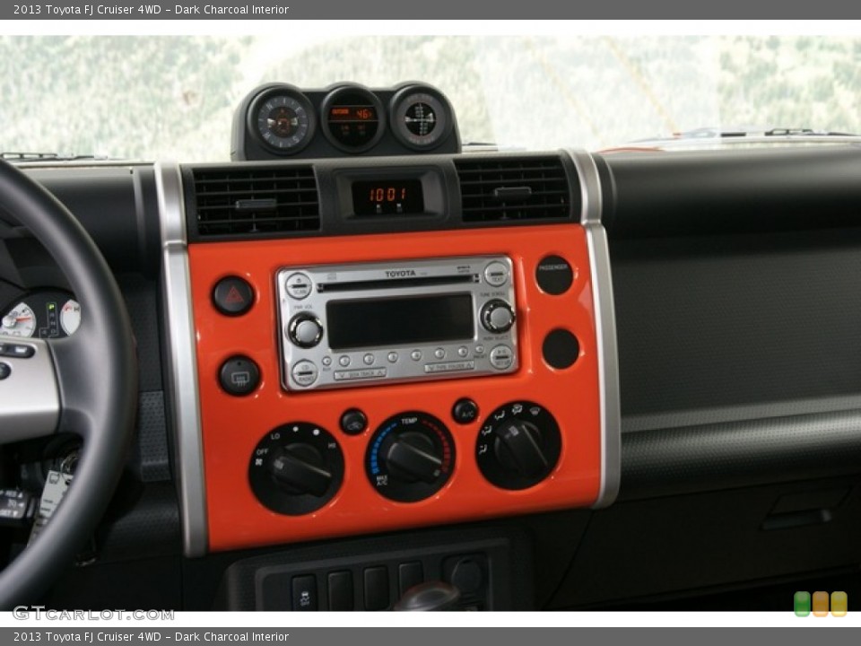 Dark Charcoal Interior Controls for the 2013 Toyota FJ Cruiser 4WD #74500403
