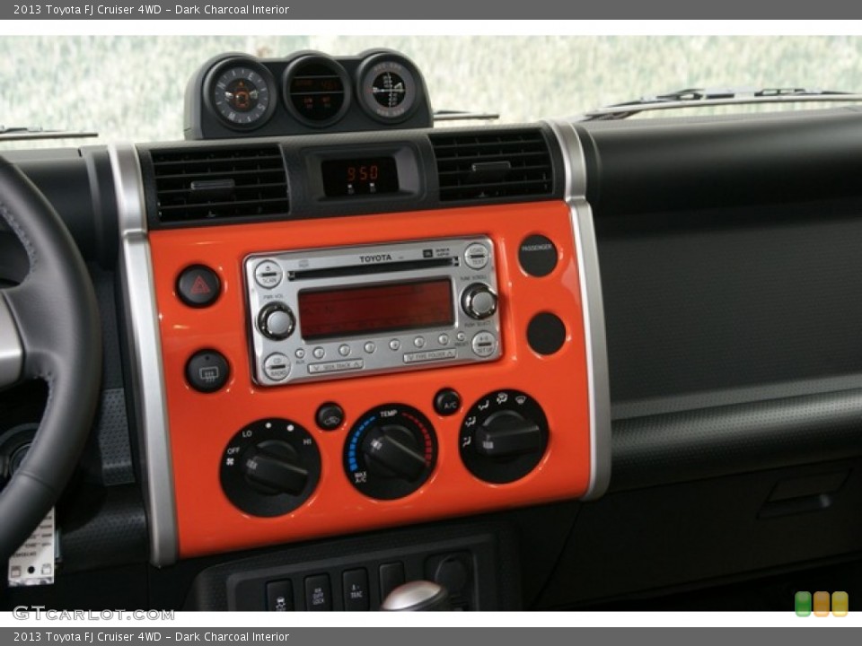 Dark Charcoal Interior Controls for the 2013 Toyota FJ Cruiser 4WD #74500799