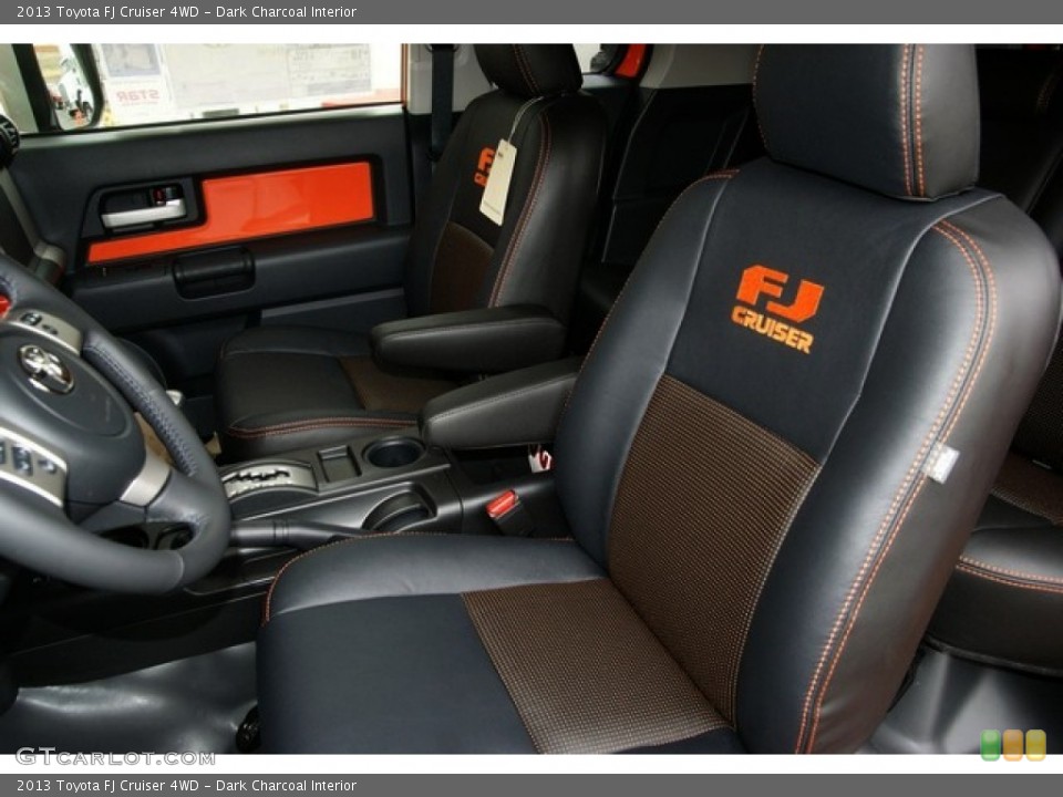 Dark Charcoal Interior Front Seat for the 2013 Toyota FJ Cruiser 4WD #74500823