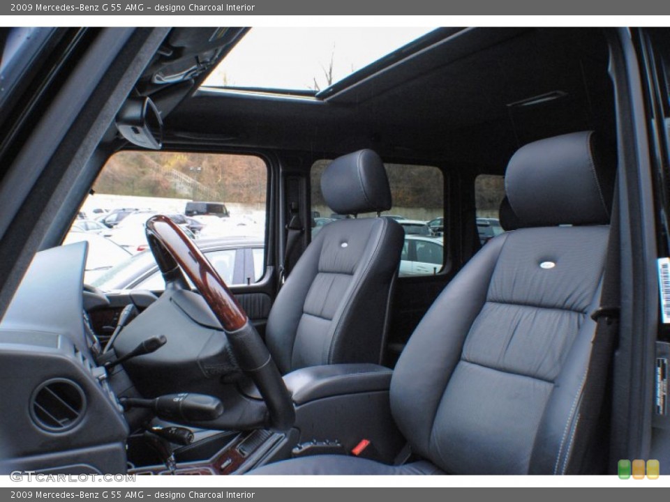 designo Charcoal Interior Front Seat for the 2009 Mercedes-Benz G 55 AMG #74501060