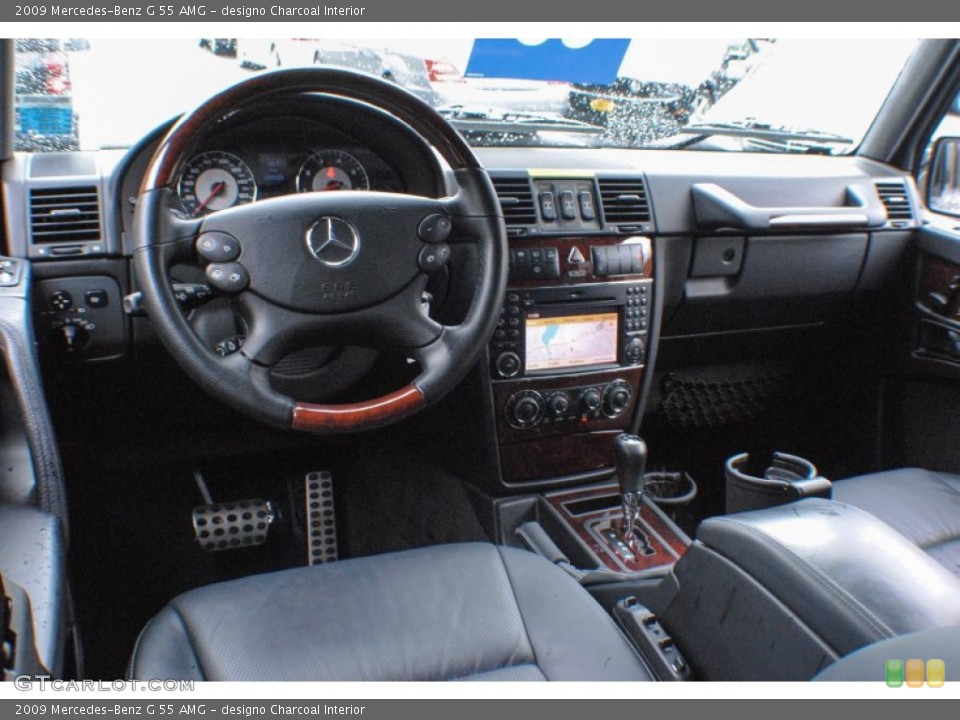 designo Charcoal Interior Dashboard for the 2009 Mercedes-Benz G 55 AMG #74501186
