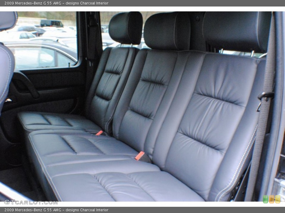 designo Charcoal Interior Rear Seat for the 2009 Mercedes-Benz G 55 AMG #74501209