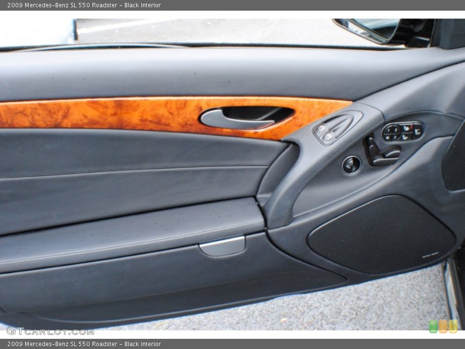 Black Interior Door Panel for the 2009 Mercedes-Benz SL 550 Roadster #74502932