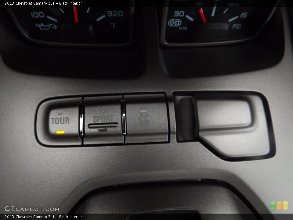 Black Interior Controls for the 2013 Chevrolet Camaro ZL1 #74504564