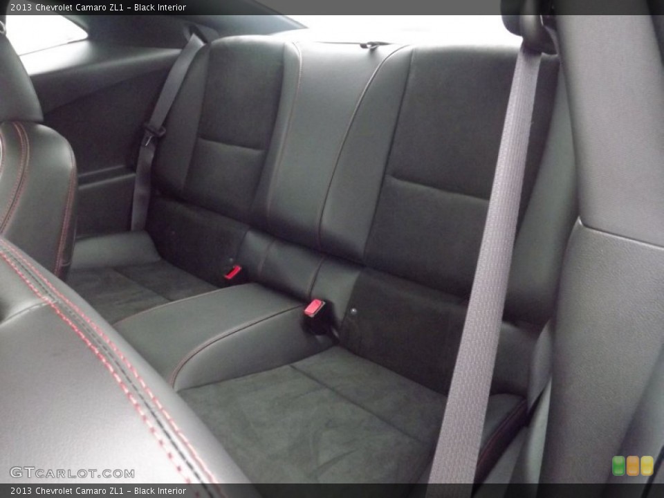 Black Interior Rear Seat for the 2013 Chevrolet Camaro ZL1 #74504690