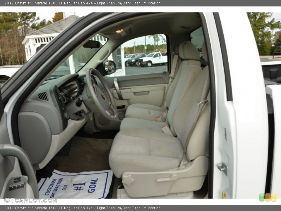 Light Titanium/Dark Titanium Interior Photo for the 2012 Chevrolet Silverado 1500 LT Regular Cab 4x4 #74505124