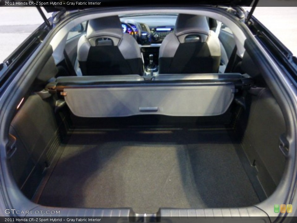 Gray Fabric Interior Trunk for the 2011 Honda CR-Z Sport Hybrid #74506082