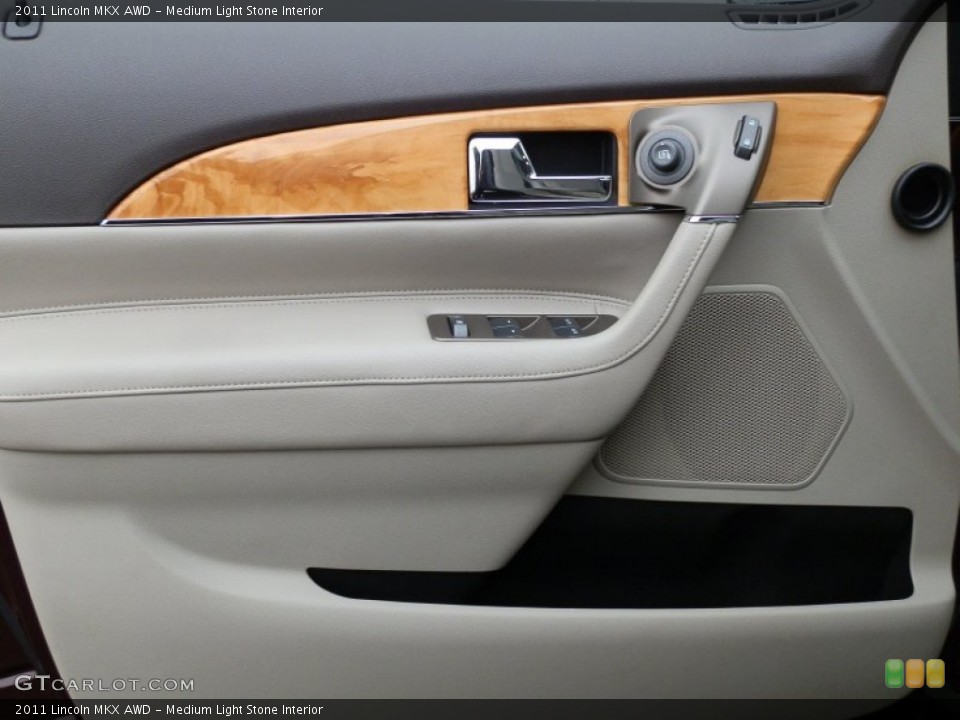 Medium Light Stone Interior Door Panel for the 2011 Lincoln MKX AWD #74506133