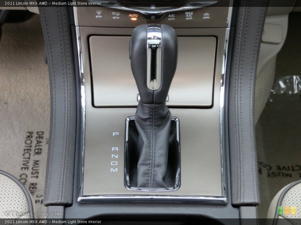 Medium Light Stone Interior Transmission for the 2011 Lincoln MKX AWD #74506154