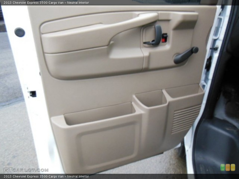 Neutral Interior Door Panel for the 2013 Chevrolet Express 3500 Cargo Van #74506452