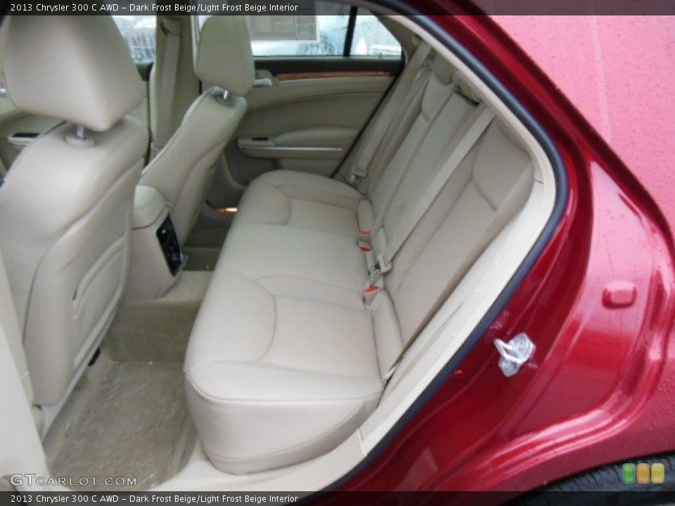 Dark Frost Beige/Light Frost Beige Interior Rear Seat for the 2013 Chrysler 300 C AWD #74507547