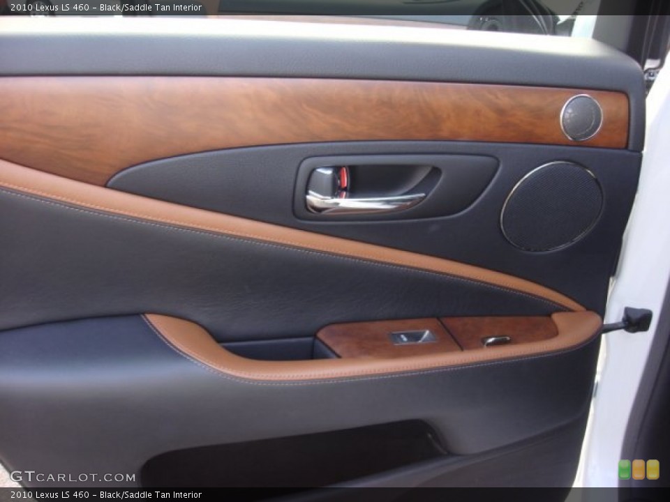 Black/Saddle Tan Interior Door Panel for the 2010 Lexus LS 460 #74507699