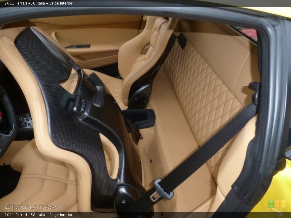 Beige Interior Photo for the 2011 Ferrari 458 Italia #74507864