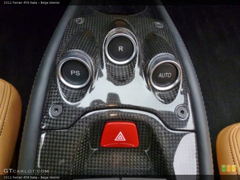 Beige Interior Transmission for the 2011 Ferrari 458 Italia #74508080