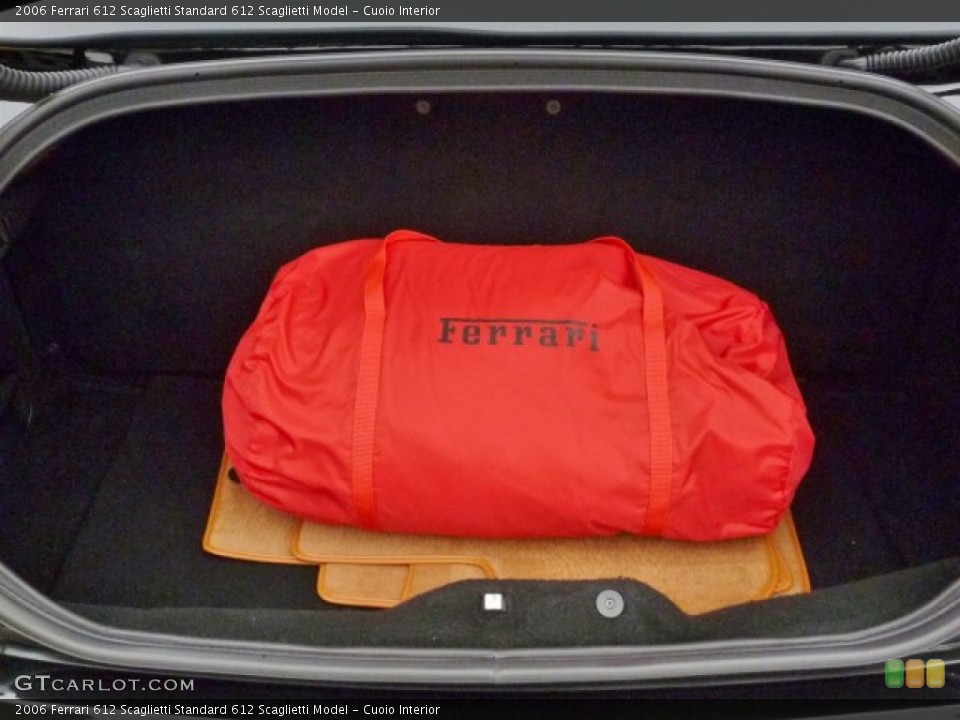 Cuoio Interior Trunk for the 2006 Ferrari 612 Scaglietti  #74508614