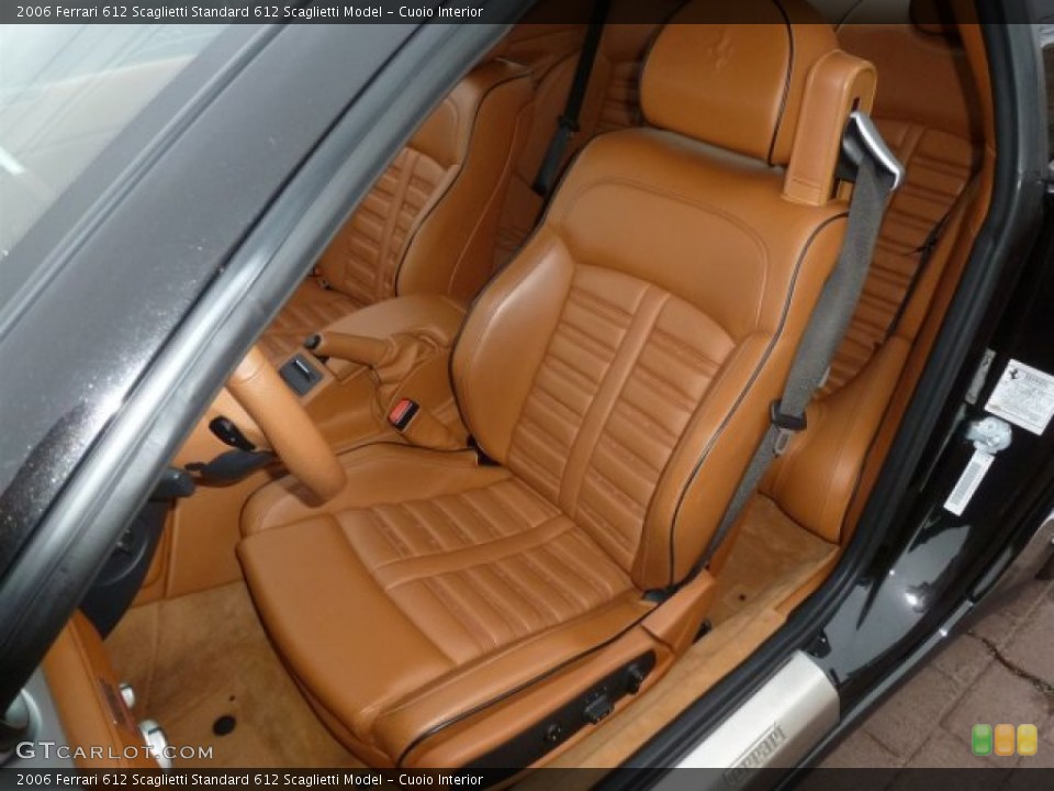 Cuoio Interior Front Seat for the 2006 Ferrari 612 Scaglietti  #74508695