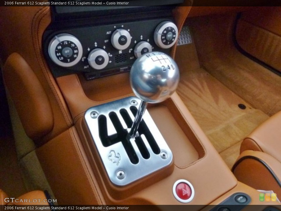 Cuoio Interior Transmission for the 2006 Ferrari 612 Scaglietti  #74508949