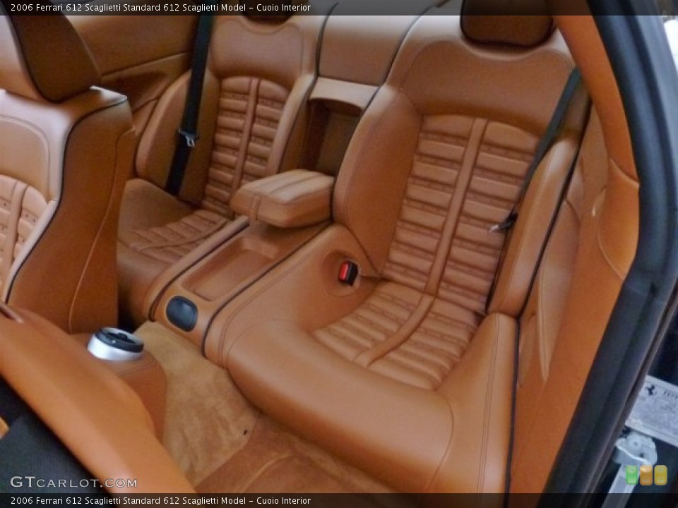 Cuoio Interior Rear Seat for the 2006 Ferrari 612 Scaglietti  #74508980