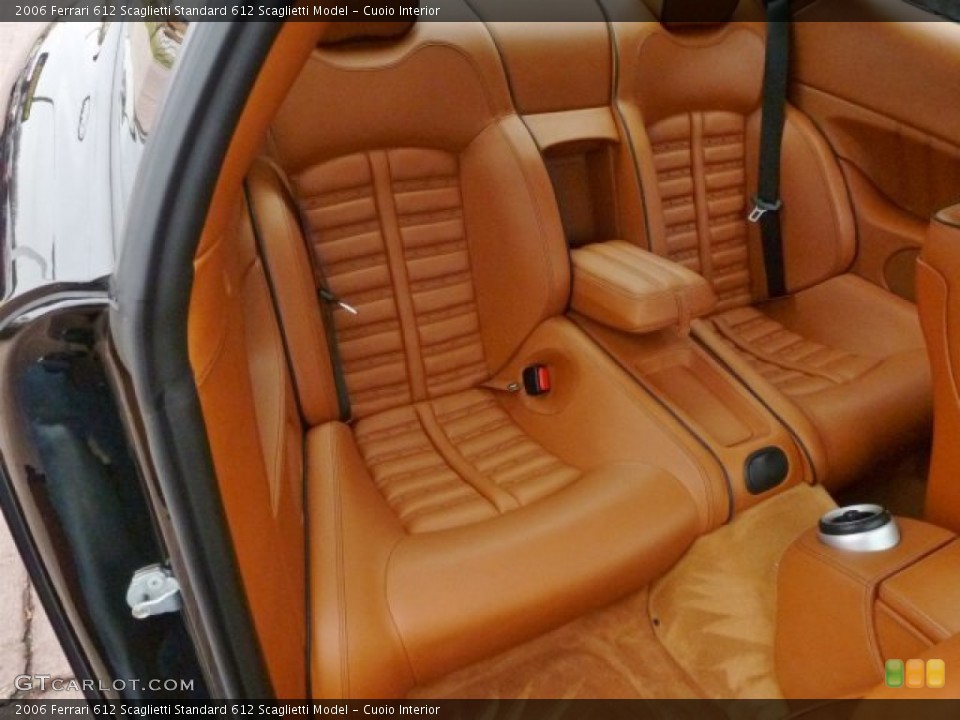 Cuoio Interior Rear Seat for the 2006 Ferrari 612 Scaglietti  #74509097