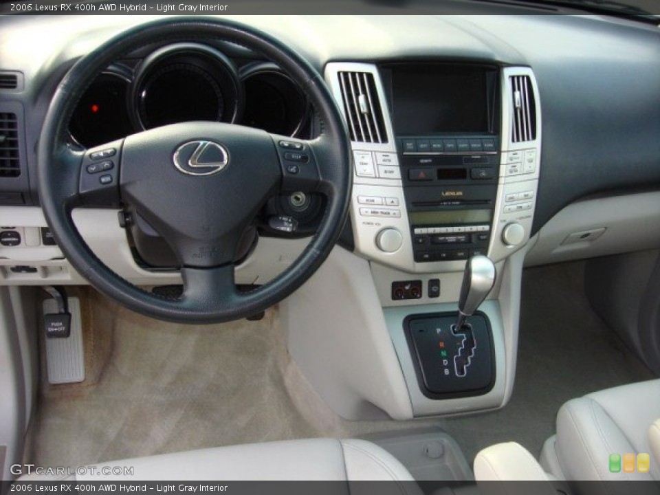 Light Gray Interior Dashboard for the 2006 Lexus RX 400h AWD Hybrid #74509431