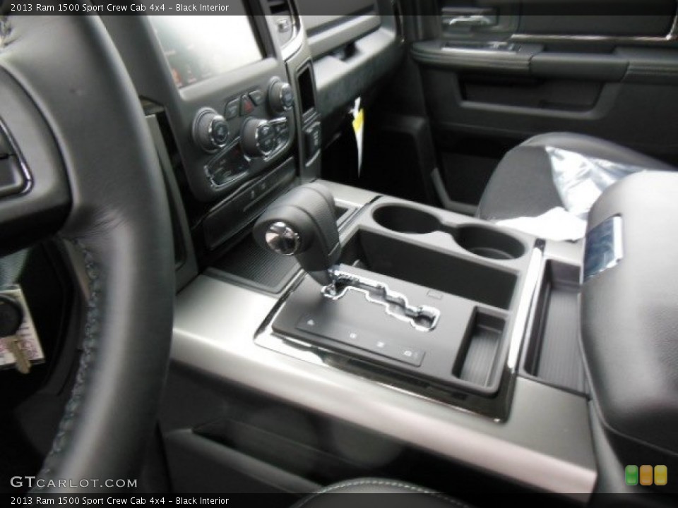 Black Interior Transmission for the 2013 Ram 1500 Sport Crew Cab 4x4 #74510540
