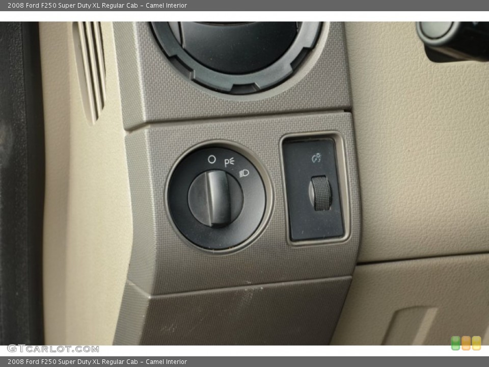 Camel Interior Controls for the 2008 Ford F250 Super Duty XL Regular Cab #74510635