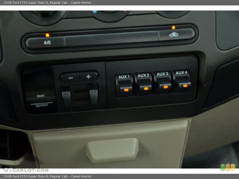 Camel Interior Controls for the 2008 Ford F250 Super Duty XL Regular Cab #74510718