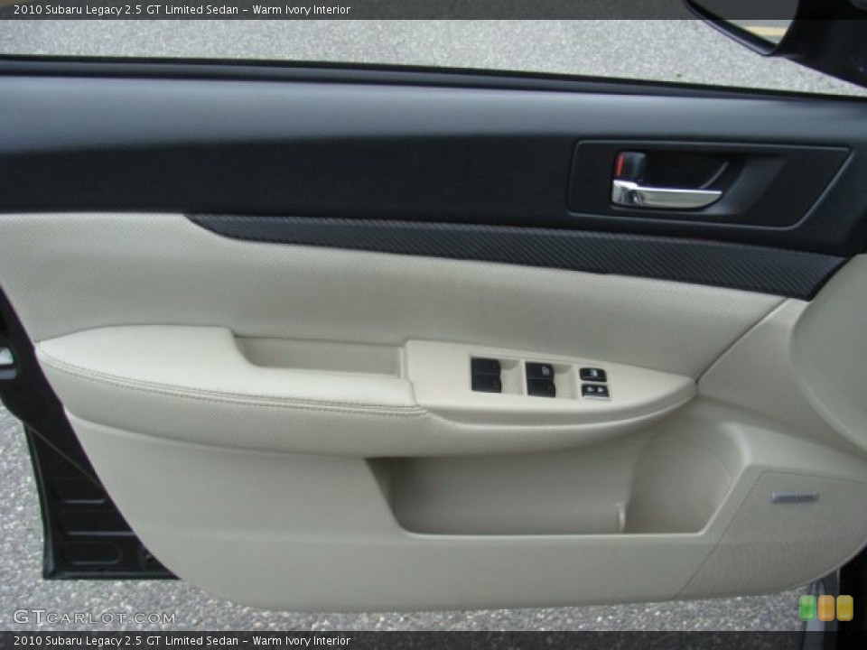 Warm Ivory Interior Door Panel for the 2010 Subaru Legacy 2.5 GT Limited Sedan #74511776