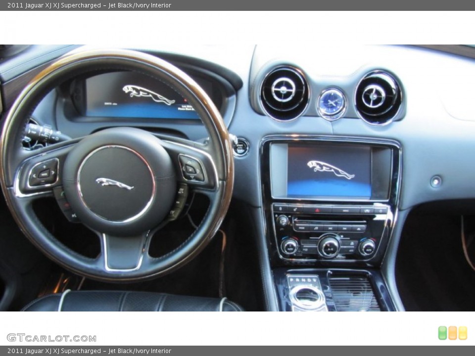 Jet Black/Ivory Interior Dashboard for the 2011 Jaguar XJ XJ Supercharged #74513489