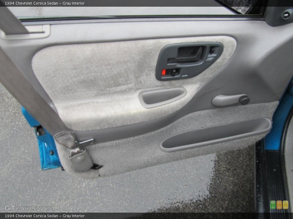 Gray Interior Door Panel for the 1994 Chevrolet Corsica Sedan #74513537