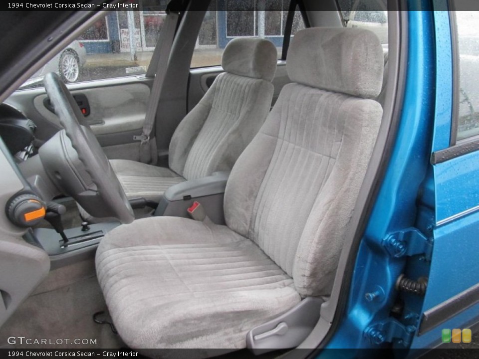 Gray Interior Photo for the 1994 Chevrolet Corsica Sedan #74513561