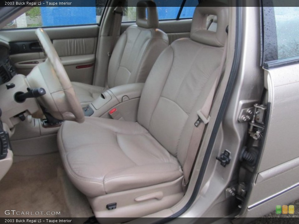 Taupe 2003 Buick Regal Interiors