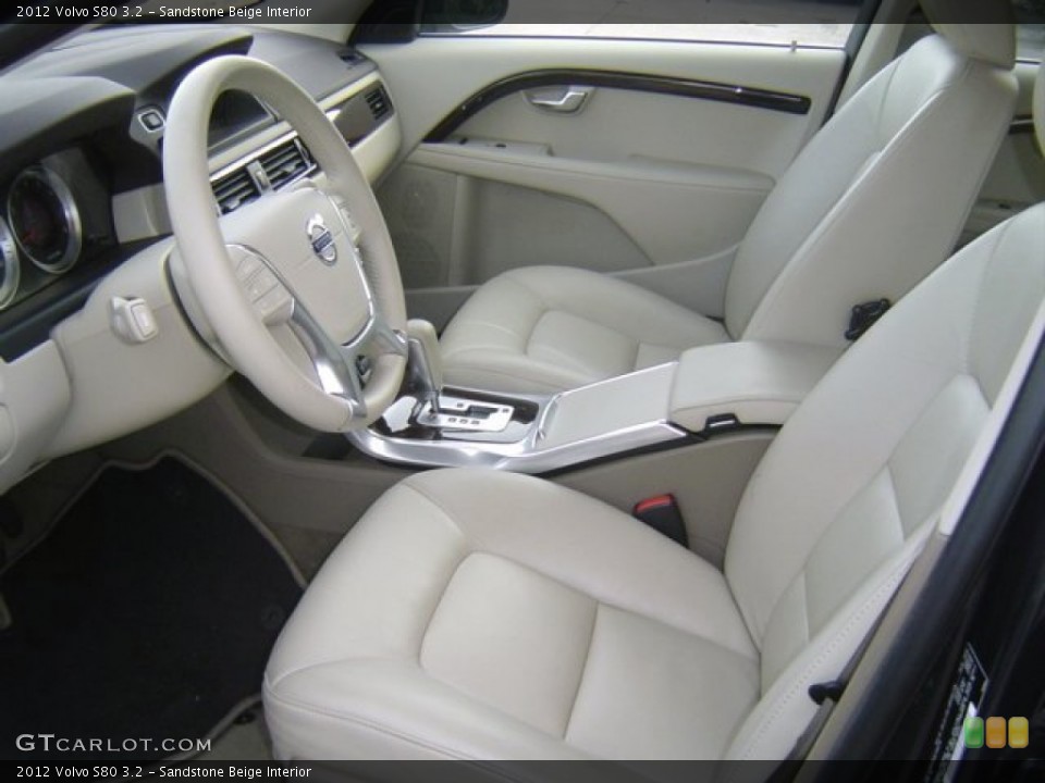 Sandstone Beige Interior Photo for the 2012 Volvo S80 3.2 #74513789