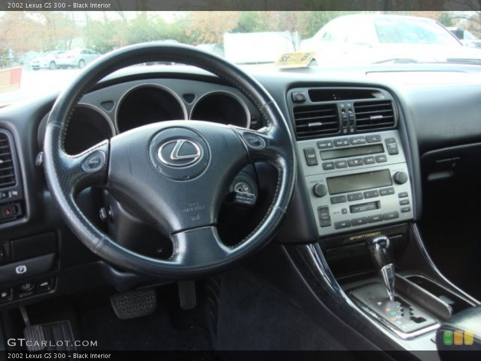Black Interior Dashboard for the 2002 Lexus GS 300 #74513875