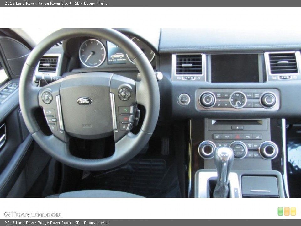 Ebony Interior Dashboard for the 2013 Land Rover Range Rover Sport HSE #74515322